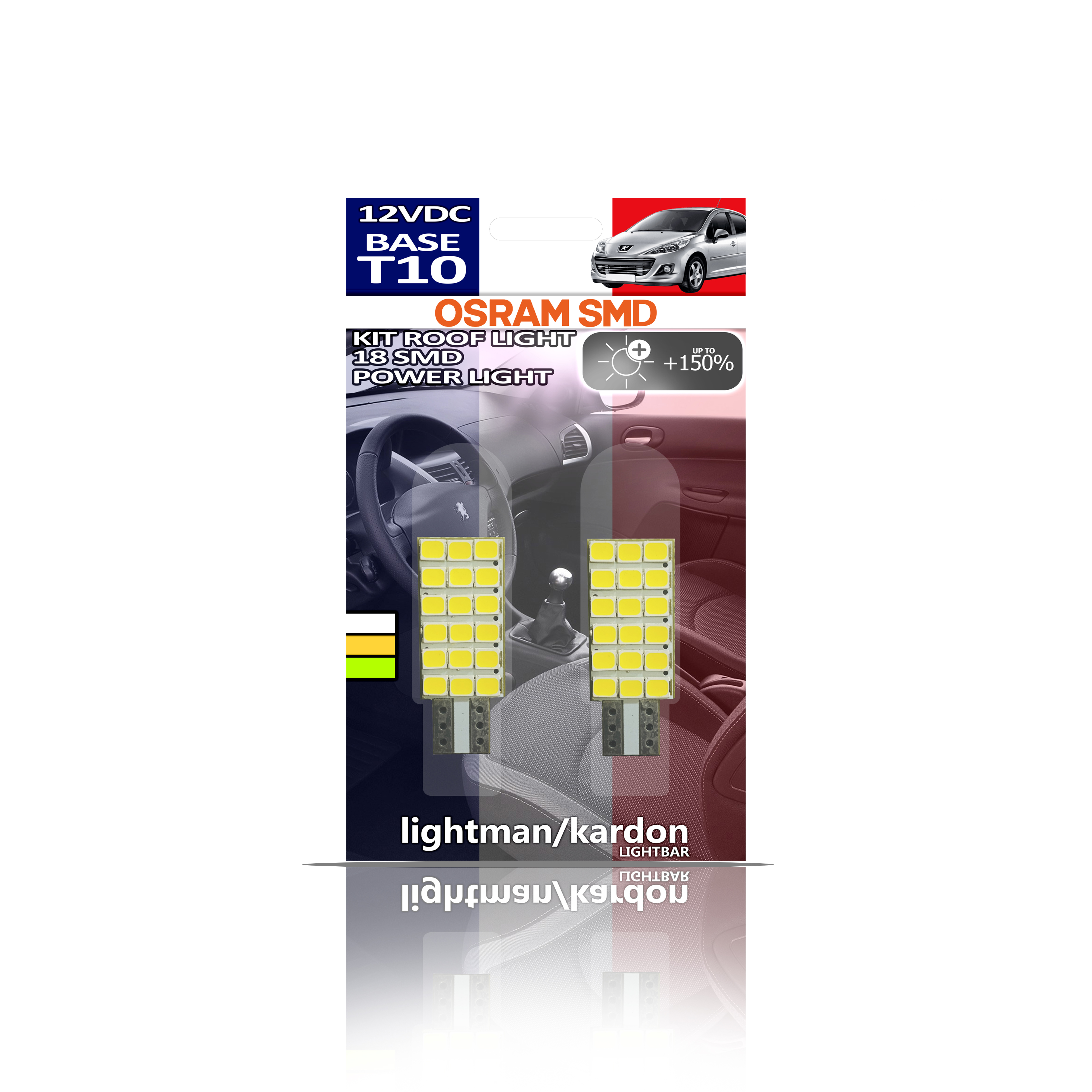 لامپ چراغ سقف 207 18SMD اسرام آلمان برند lightman/kardon